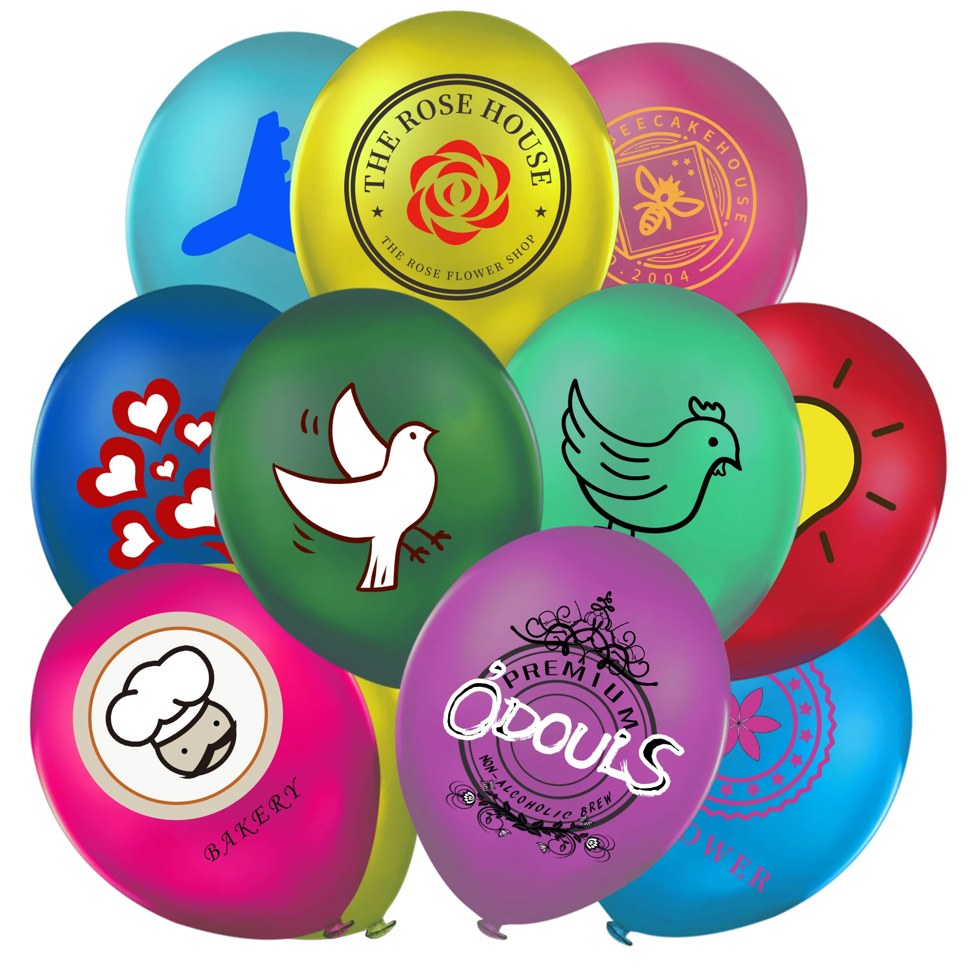 Латексные воздушные шары на заказ 12 дюймовые праздничные украшения|Воздушные и