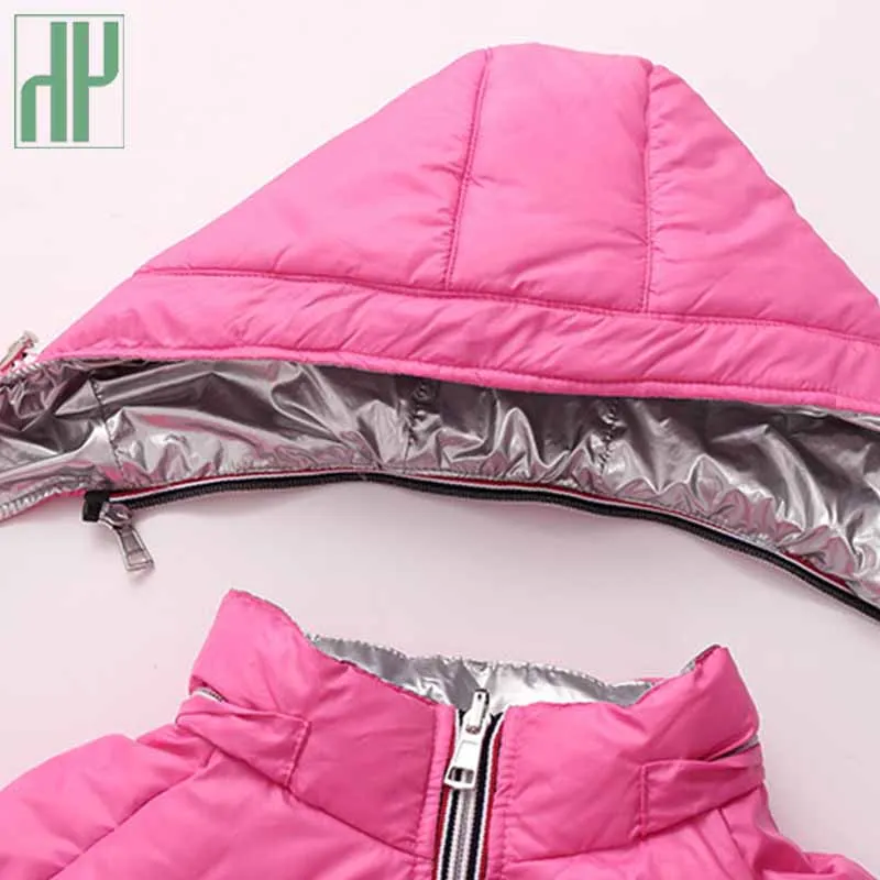 Зимняя куртка для маленьких девочек детская водонепроницаемая одежда плотная