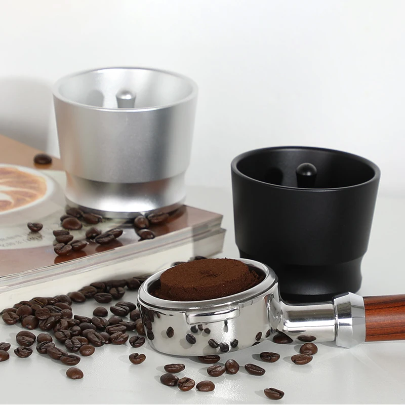 EK43 Grinder Aluminum Intelligent Dosing Ring For Brewing Bowl Coffee Powder Picker Espresso Barista Tool 58MM Tamper | Дом и сад