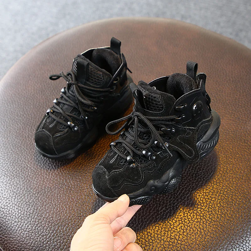 Весенние детские спортивные кроссовки Детские повседневные из натуральной кожи