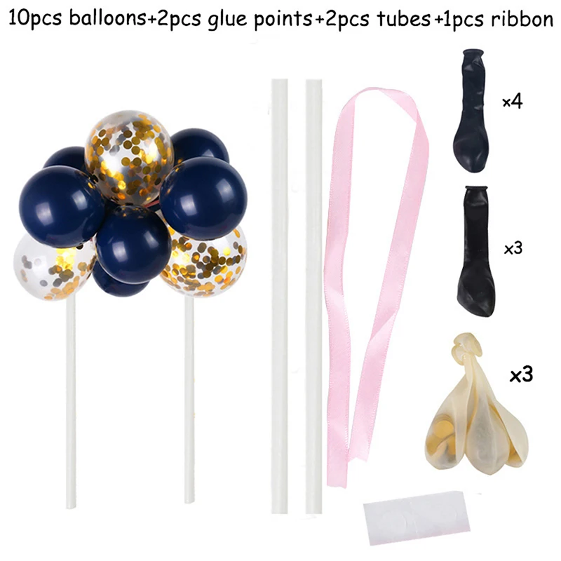 Креативный 5-дюймовый воздушный шар украшение для торта на день рождения детский