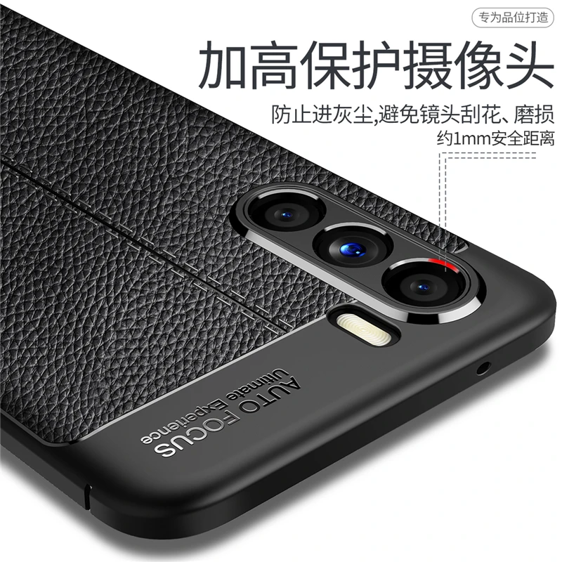 For OPPO K9 Pro Case Luxury Leather Soft Silm Rubber Fundas Silicone Case For OPPO K9 Pro Cover For OPPO K9 Pro Case