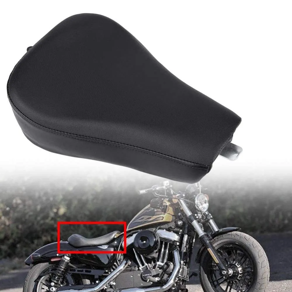 Мотоциклетная Передняя водонепроницаемая кожаная подушка для сиденья Соло Sportster