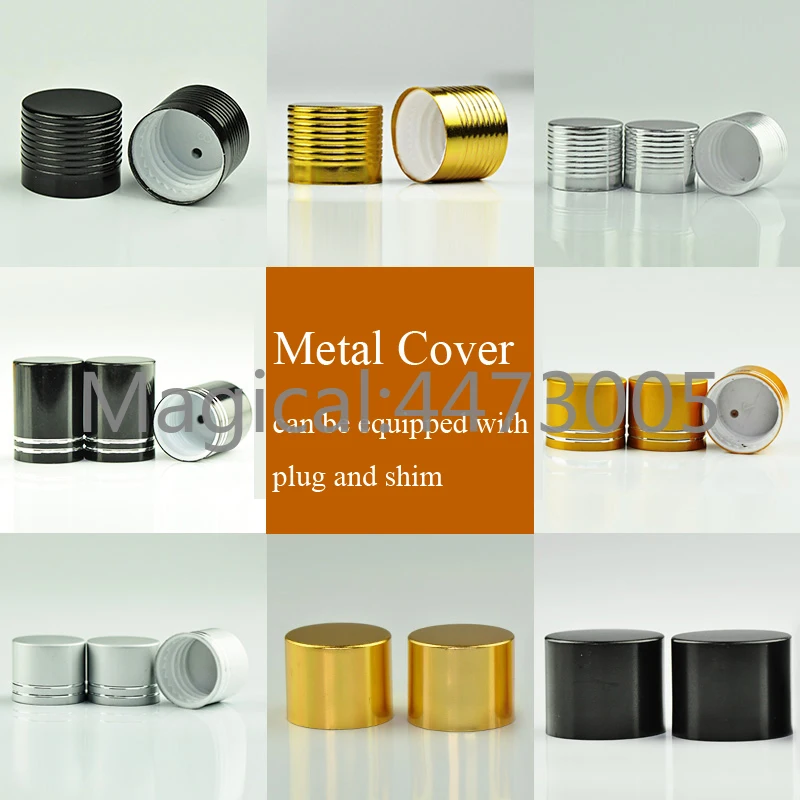 Металлическая винтовая крышка 500 шт./лот золотого/черного/серебряного цвета для