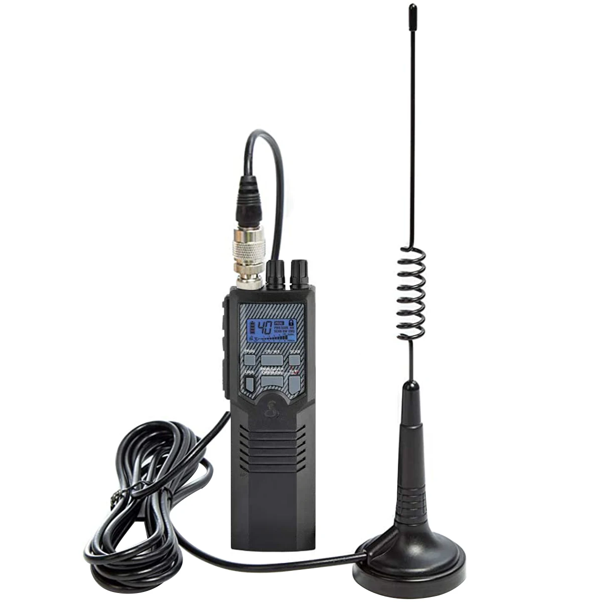 

Антенна ABBREE CB 27 МГц для портативного радиоприемника, полный комплект с магнитным основанием PL-259/разъемом BNC, мобильное/автомобильное радио