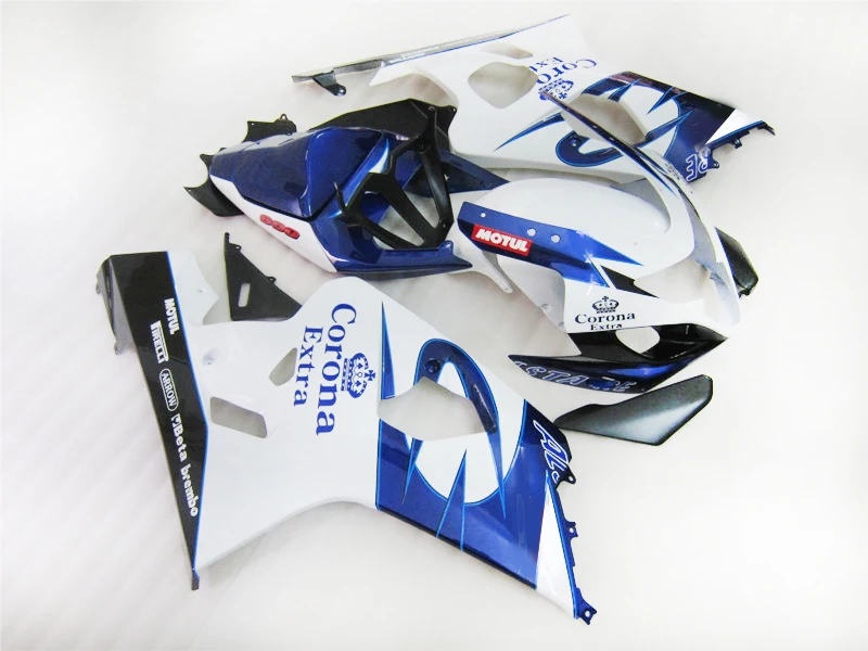 Полный комплект обтекателей для Suzuki K4 2004 2005 GSX R750 GSXR600 комплекты GSXR 600 04 05 белый
