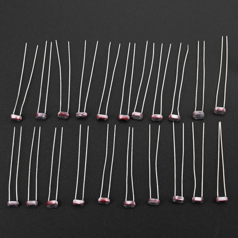 20pcs Photoresistor 5MM GL5537 LDR Light-Dependent Resistor | Компьютеры и офис
