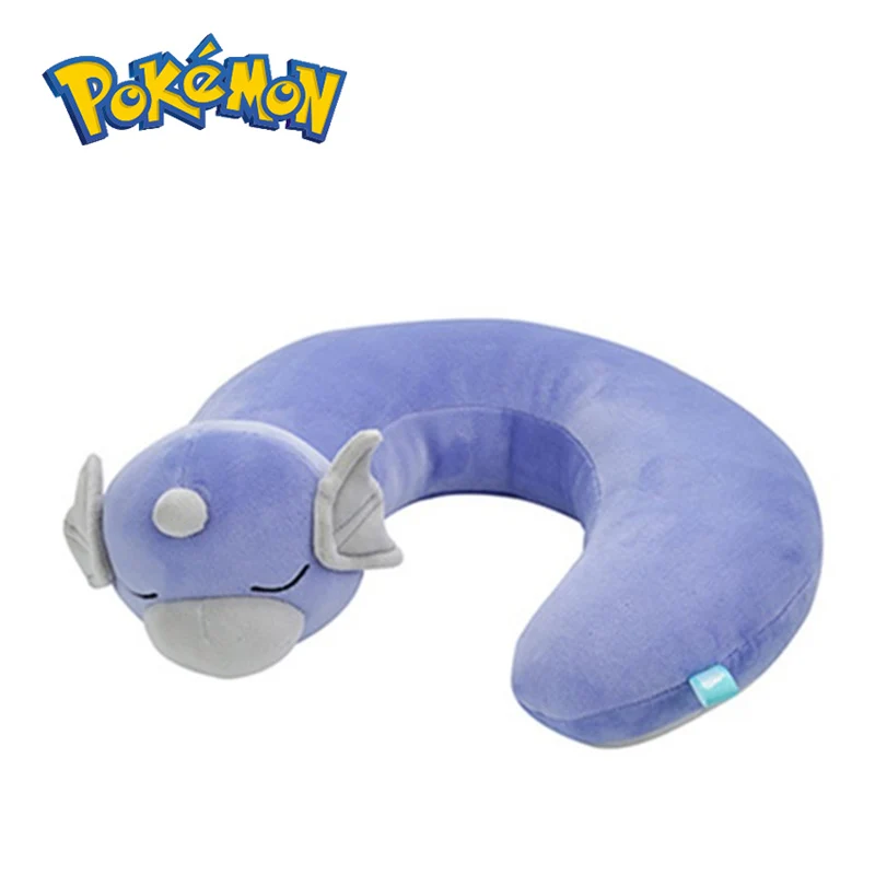 

Pokemon Dratini Plush Doll Neck Pillow Anime Kawaii Stuffed Toys 34Cm U Pillow Soft Stuffed Dolls Toys Childrens Gift