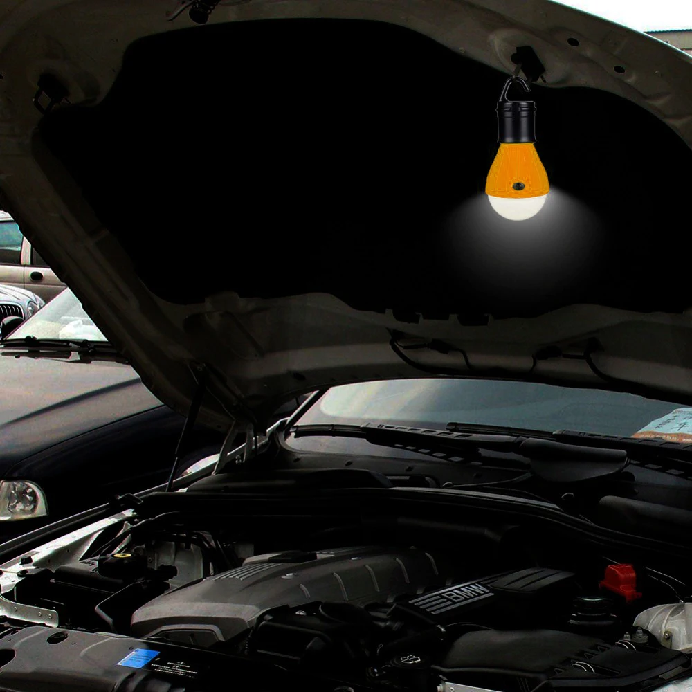 10 шт Мини Портативный Фонарь Кемпинг палатки светильник LED лампа аварийной лампы