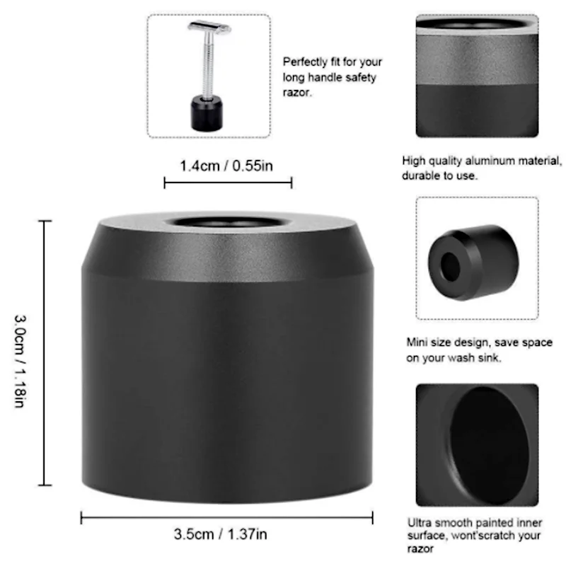 Безопасная бритва премиум-класса с двойным лезвием безопасная для мужчин