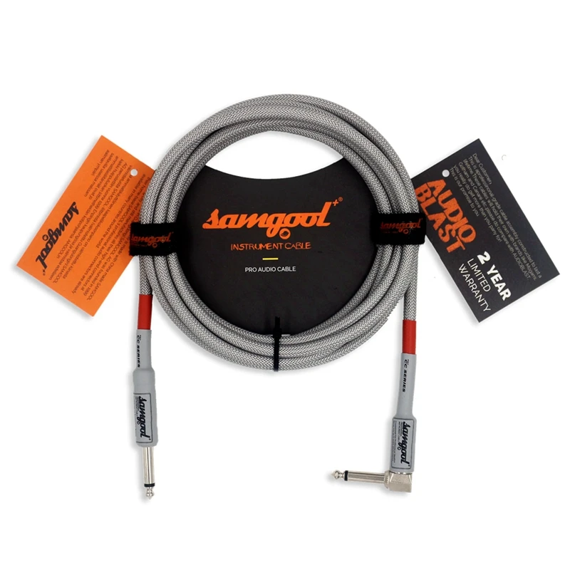 samgool elektrische gitarre kabel noise reduktion frequenz biegen gerade elektrische box klavier ballade leistung aufnahme linie free global shipping
