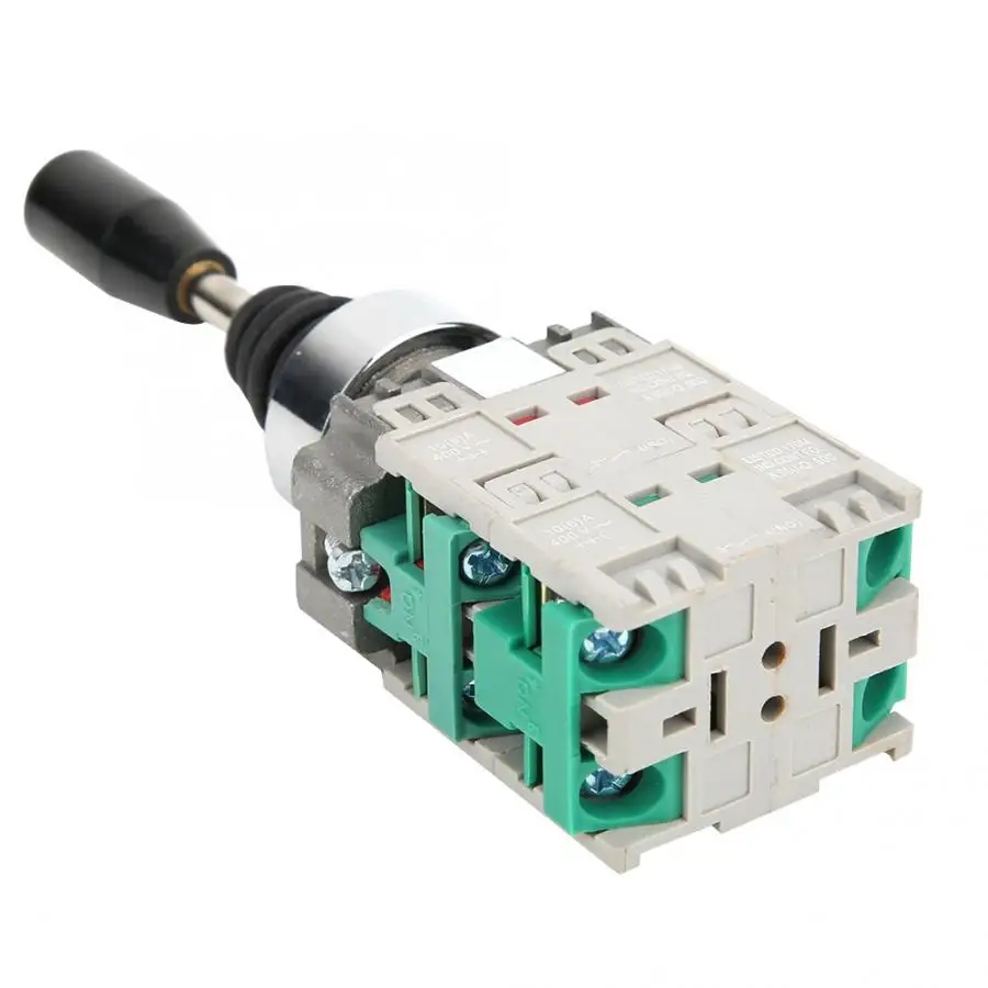 Перекрестный монолитный переключатель 22 мм Мгновенный джойстик 4 позиционный