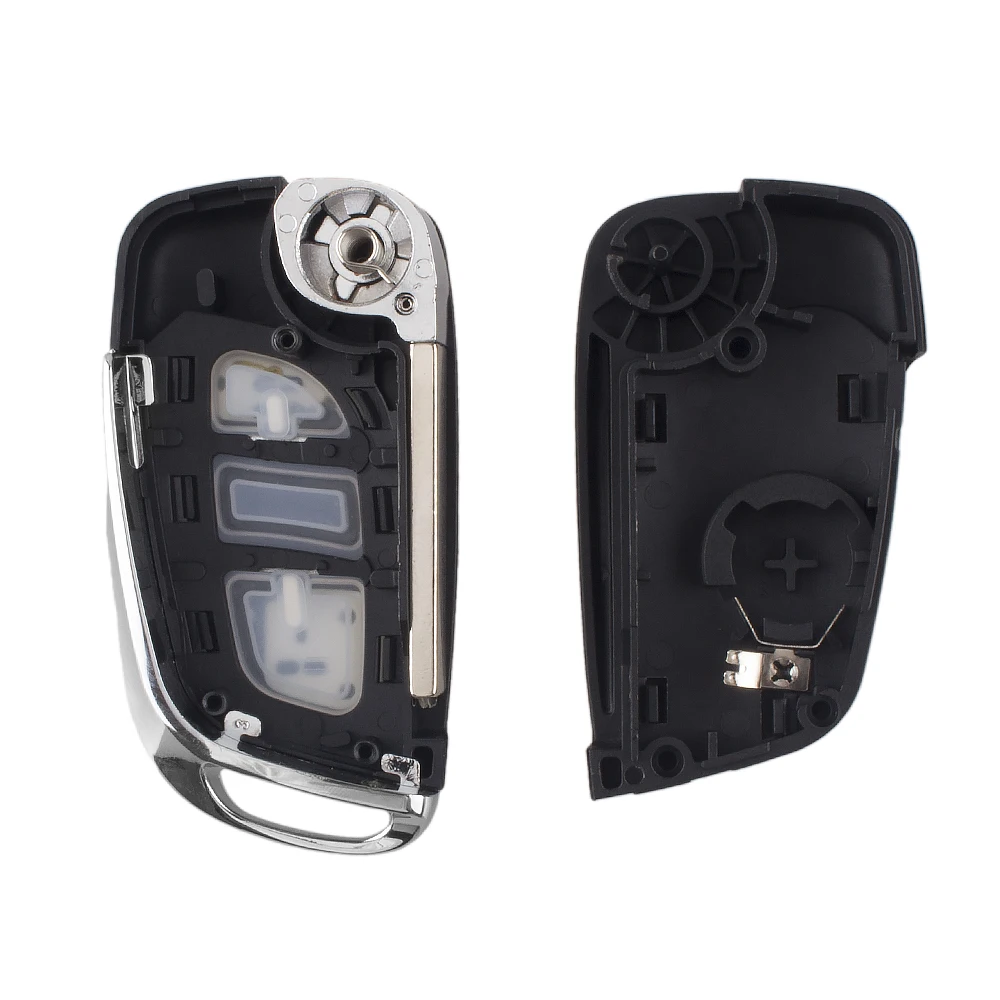 Раскладной чехол KEYYOU с 2 кнопками для Peugeot 207 307 308 407 807 бесплатная доставка|case for|case