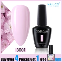 nailco 15ml gel nail polish summer colorful series semi permanent varnish leduv soak off nails art supplies for professionals