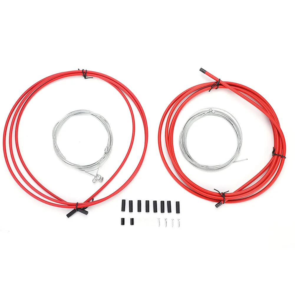 

New Bicycle Shift Brake Cable Bike Wires For Road Mountain Bikes Replacement Accessory Kit Gear Change Brake Cable Tube Set