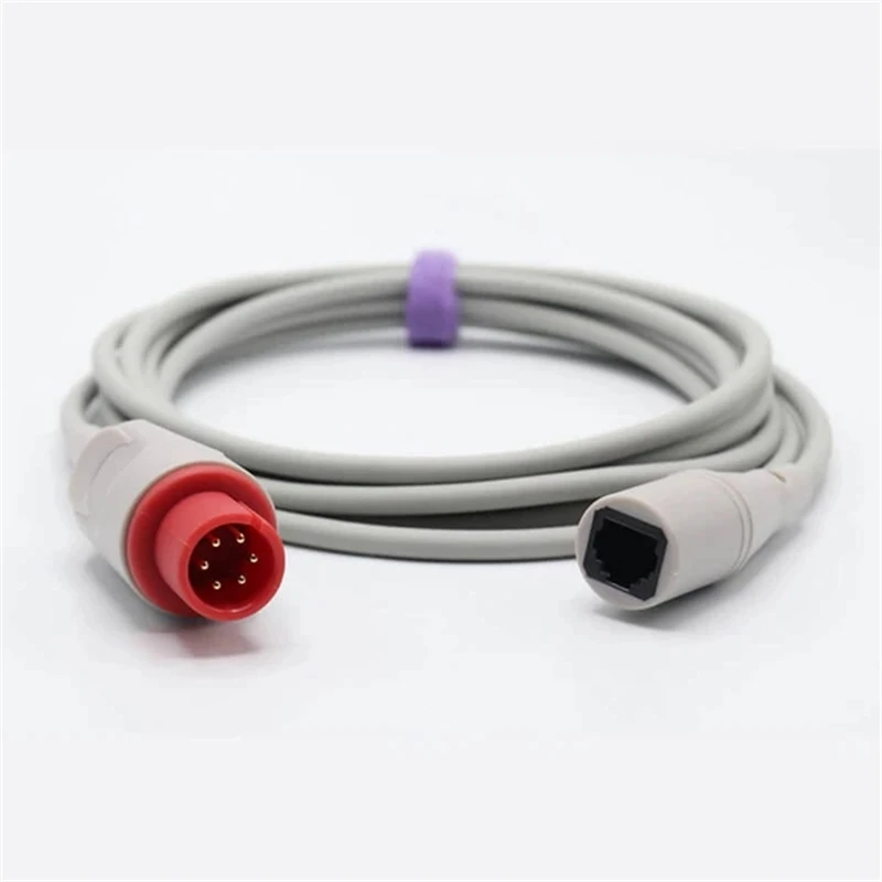 

Compatible AAMI 6 Pins IBP Adapter Cable to Edwards Connector