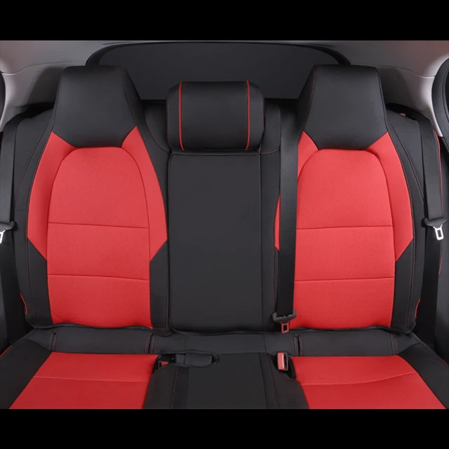 Customized Full Surrounded Car Seat Covers Set For Mercedes Benz
