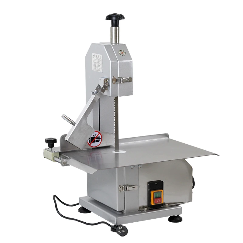 

650W Bone Sawing Machine Commercial Cutting Bone Chicken Duck Fish Frozen Food Slicing Beef Ribs Cutting Meat Band Saw