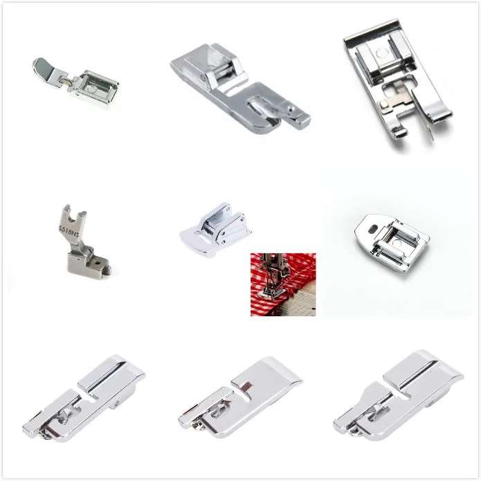 

Sliver Rolled Hem Curling Presser Foot For Sewing Machine Singer Janome Sewing Accessories Hot Sale 1Pcs