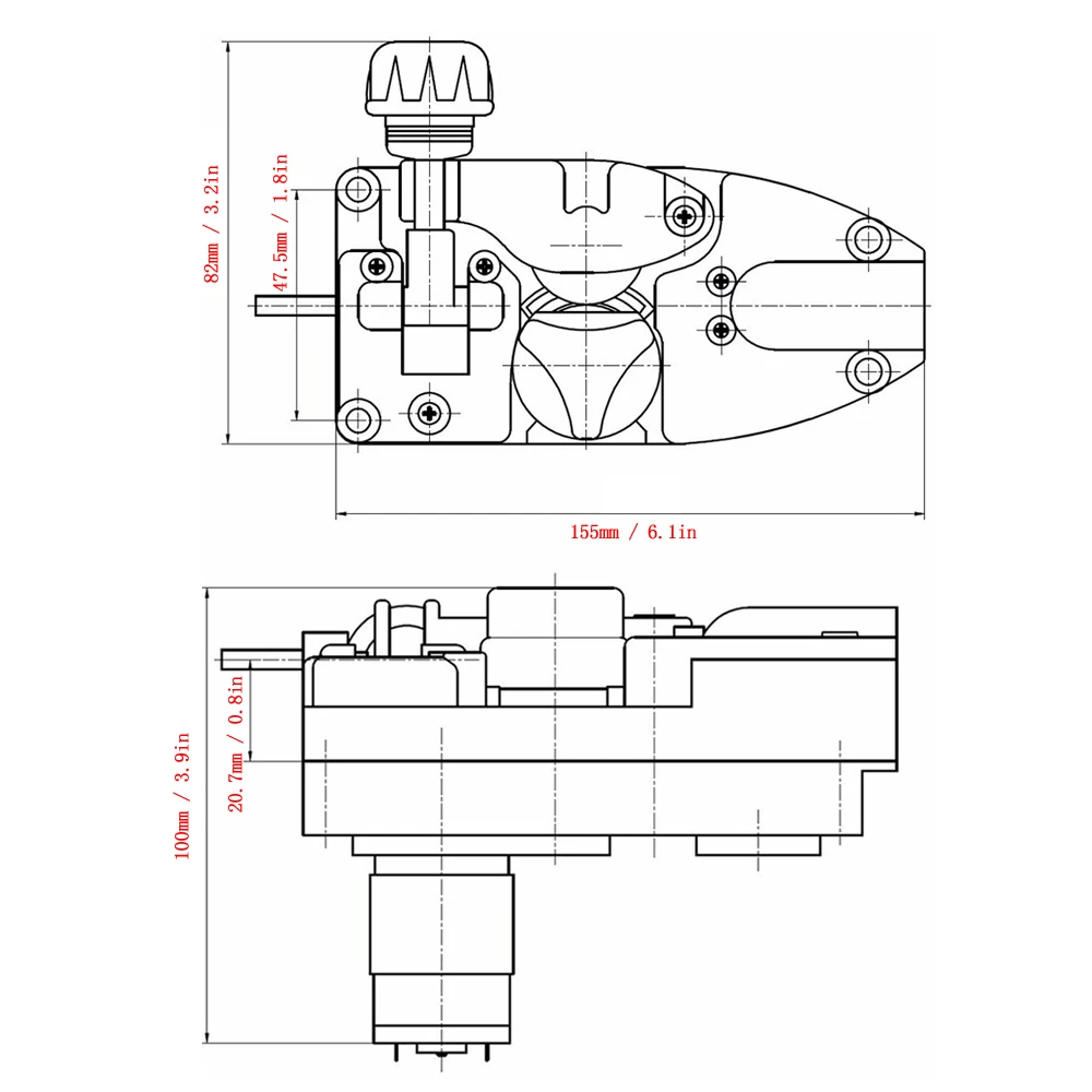 

New DC12V/DC24V Mini Portable Wire Feeder Welding Wire Feeding Assembly Welding Wires Feed Device