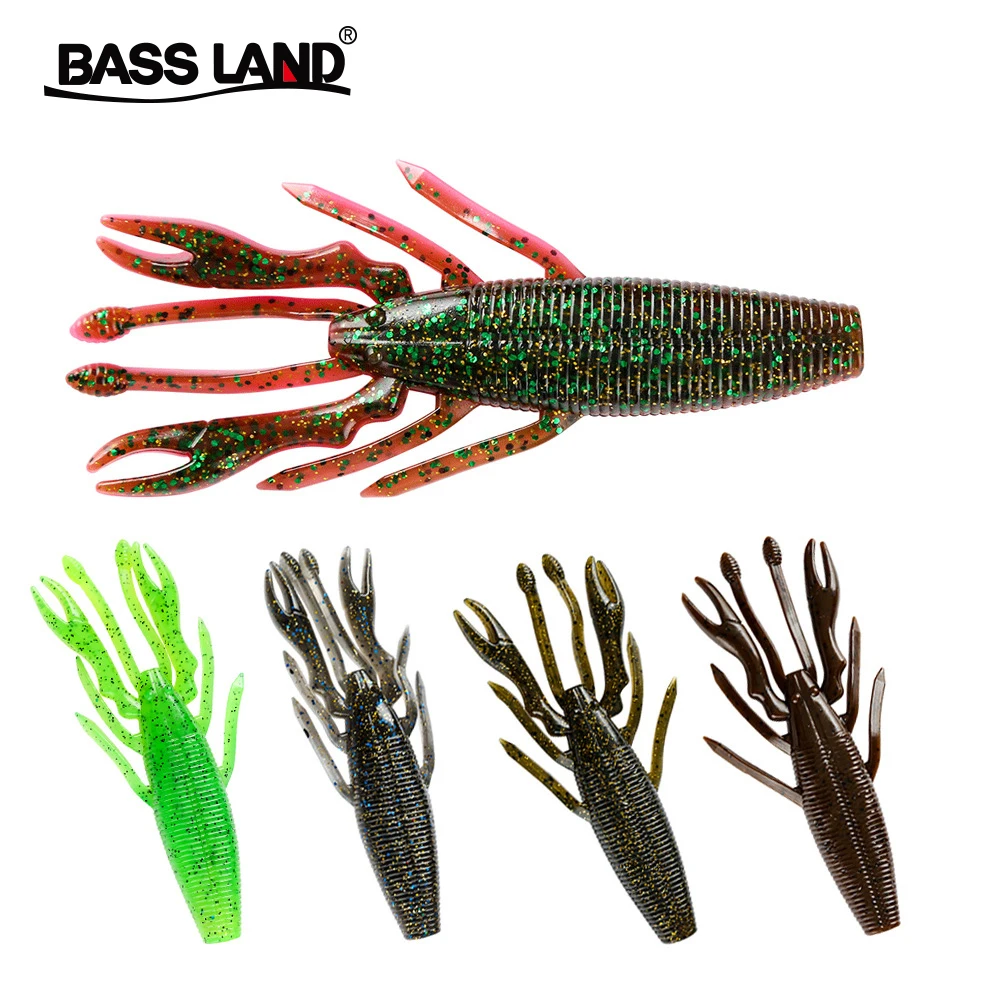 2020 новые Креветки мягкие приманки 6 5 г 10 джиггинг рыболовные наживки вертлюжные