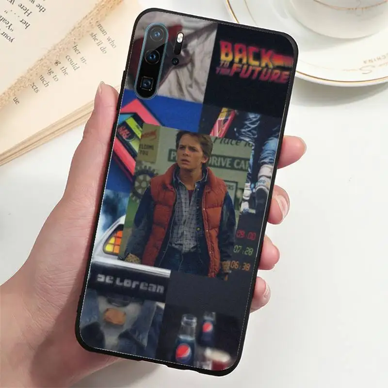

movie back to the future Phone Case For Samsung s7 8 9 10 20 plus lite ULTRA Cover Fundas Coque