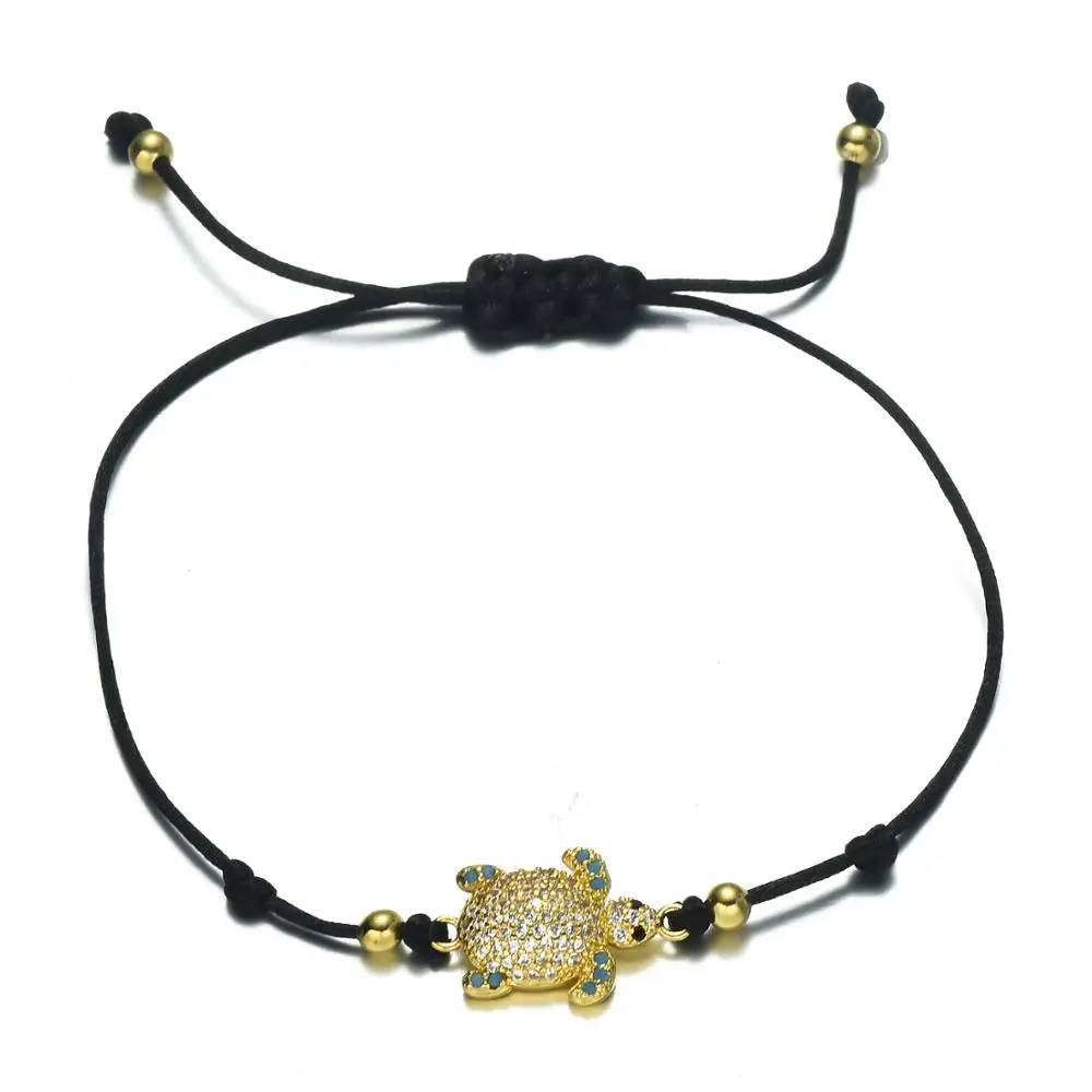 Браслет-талисман Морская Черепаха для мужчин и женщин Шарм-браслет с кубиками