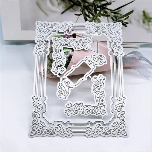 

Пресс-формы для изготовления рождественских поздравительных открыток, 2020 геометрических узоров, Трафаретный Скрапбукинг