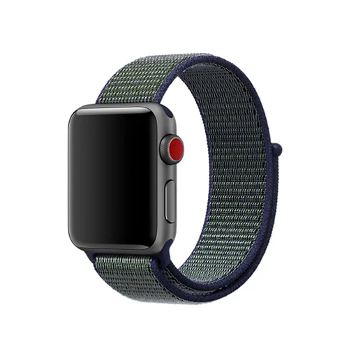 13 Спортивные петли для наручных часов Apple watch, версии 5 4 44 мм 40 мм, ремешок 42 мм, 38 мм, версия наручных часов Iwatch серии 5/4/3/2/1 двухслойного тканого нейлона браслет ремень - Цвет ремешка: 13