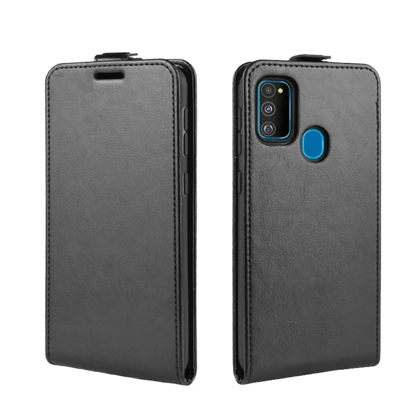 Чехол для samsung Galaxy M30S откидная крышка Кожанный чехол для samsung Galaxy M30S Вертикальная ВЕРТИКАЛЬ Чехол-Бумажник кожаный чехол