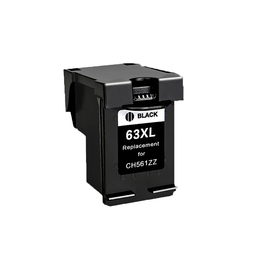YLC 2PK для hp 63XL 63 восстановленные чернильные картриджи Deskjet 1110 1112 2130 2131 2132 2133 2134 3630