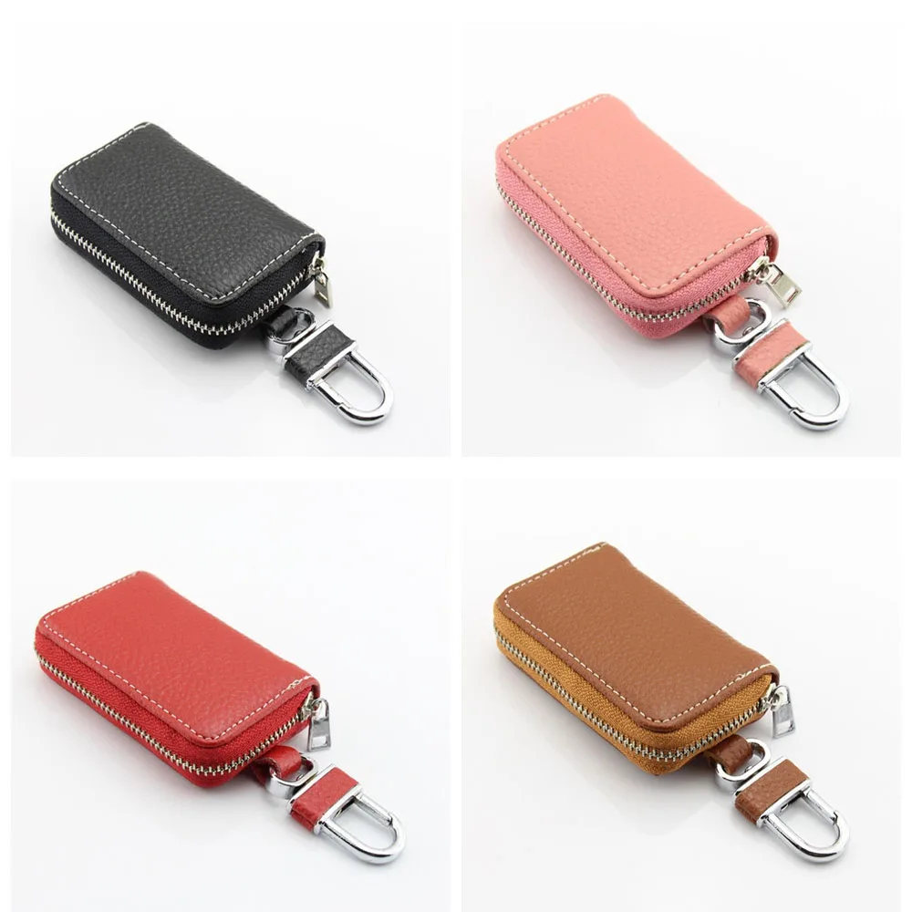 1 шт. искусственная кожа Автомобильный ключ сумка для хранения Органайзер