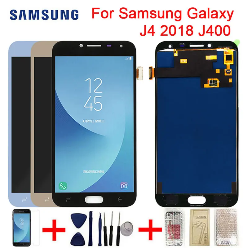 ЖК дисплей для Samsung Galaxy J4 2018 J400F J400 J400G/DS SM сенсорный экран дигитайзер в
