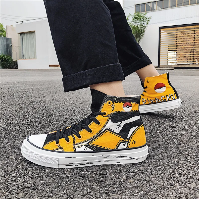 Классическая Повседневная Вулканизированная обувь для мужчин Однотонная