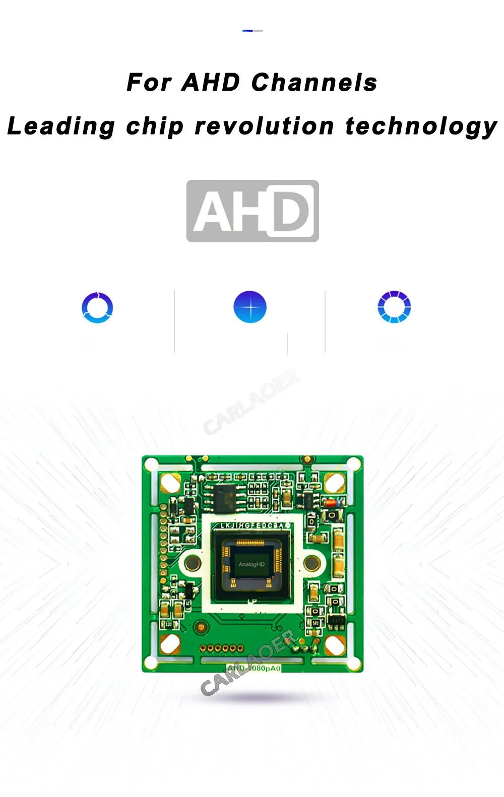 AHD 1080P Автомобильная камера заднего вида ночного видения HD подходит для универсального 4G Android с большим экраном мультимедийная система плеер радио