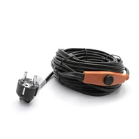 220v16wm flame retardant heating cable water pipe protection roof deicing heating cable with mini smart controller