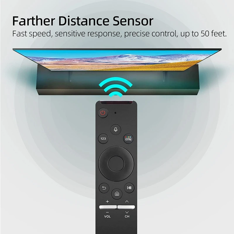 Universal Voice Remote Control Replacement for Samsung Smart TV Bluetooth All LED QLED LCD 4K 8K HDR Curved | Электроника