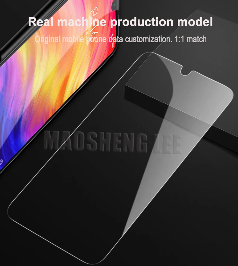 

2Pcs/lot Full Tempered Glass For Xiaomi Redmi Note 5 7 Pro Screen Protector 9H Anti Blu-ray Toughened glass For Redmi Note 7 Pro