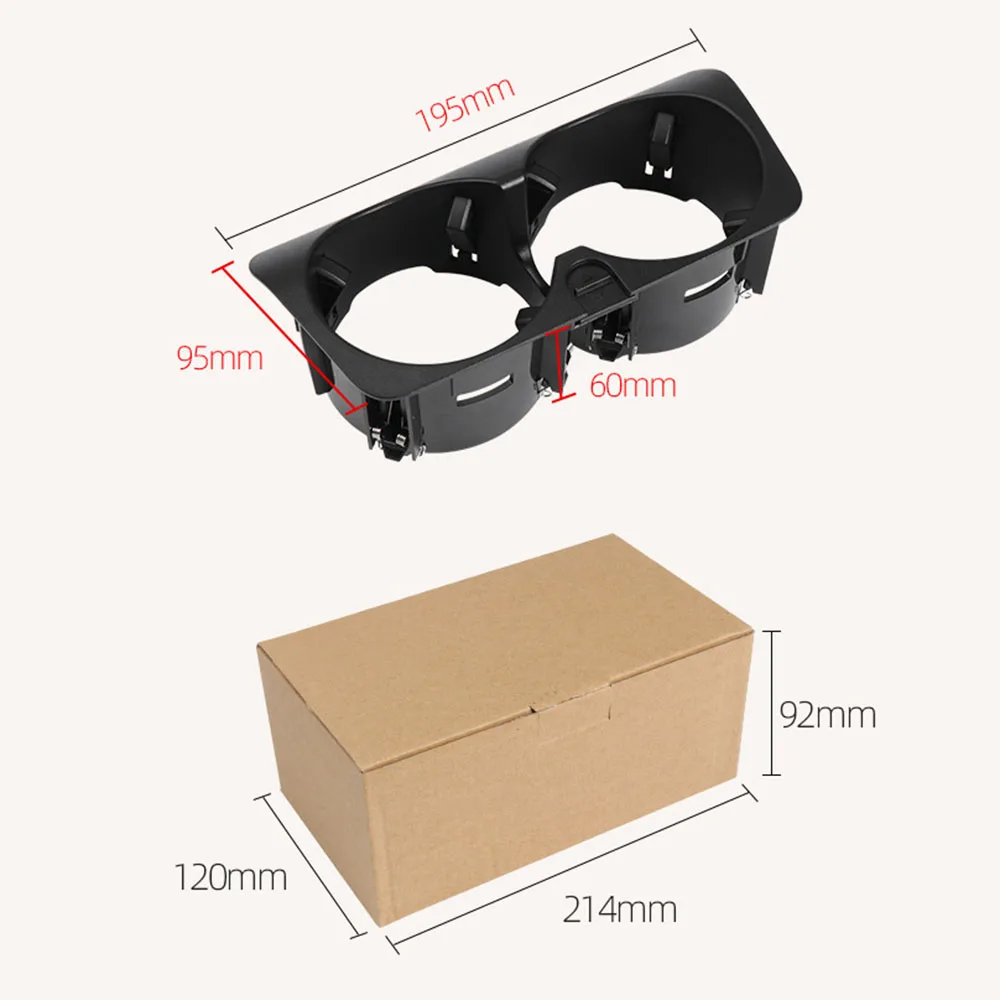 

Car Cup Holder Seat Gap Water Drink Can Storage Rack Portable Front Drink Holder Car Accessories for C-Class W205 2015-2021