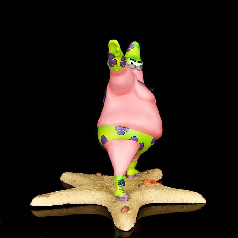 Аниме фигурки Kawaii Патрик звезда ПВХ игрушки милая розовая Морская фитнес-мышцы