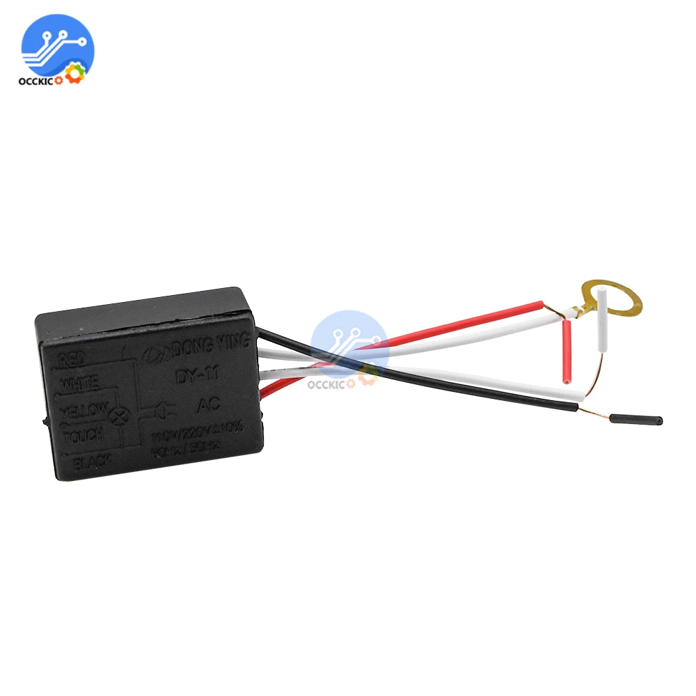 Сенсорный выключатель 1/3 канала AC 220 В 50 Гц светильник лампа включение сенсорное