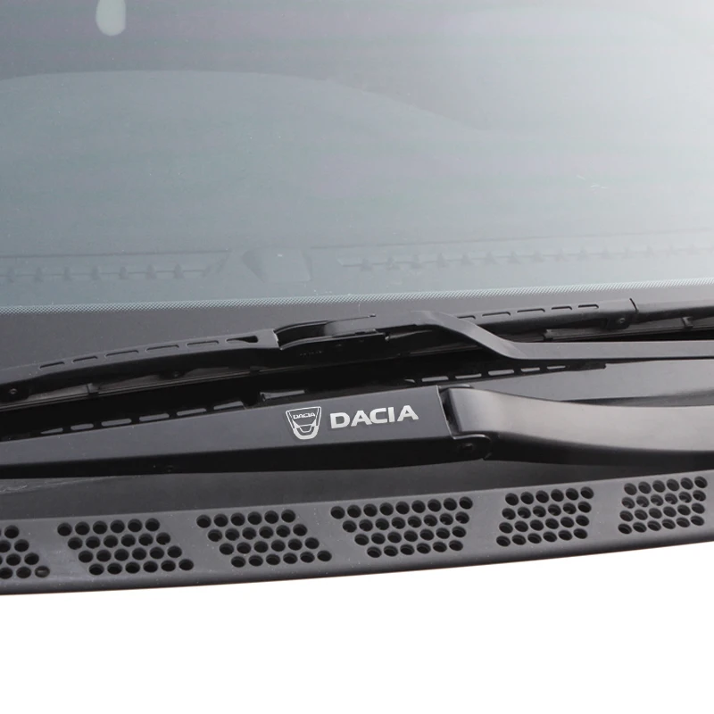 Металлические наклейки на автомобильные стеклоочистители Эмблема для Dacia Sandero MK2