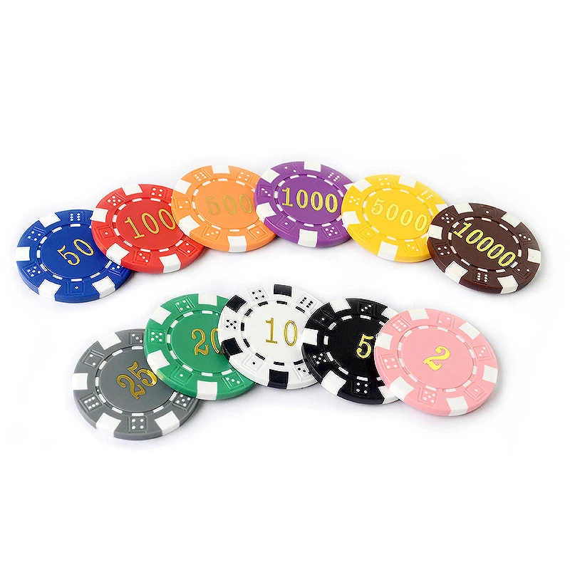 25 шт./лот 11 5 г/шт. ABS золочение кости фишки для покера монеты Техасский Холдем