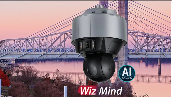 Новая модель SDT5X405 4F WA двойной 4MP звездный свет Хантер AI Камера Поддержка Hi PoE