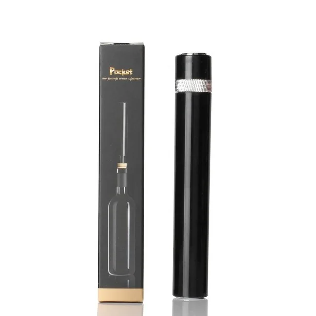 

Air Pump Wine Bottle Opener Safe Portable Stainless Steel Pin Cork Remover Air Pressure Corkscrew Kitchen Tools Bar Accessories
