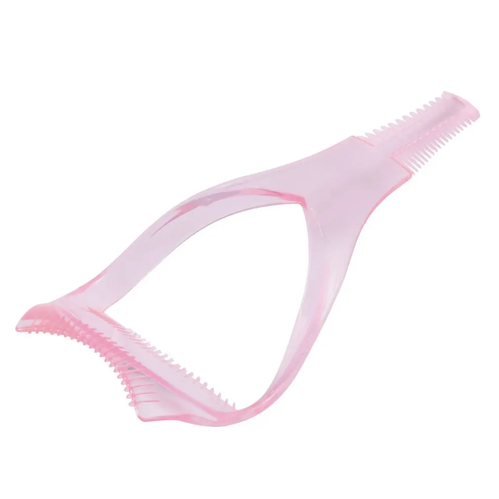 3 IN 1 Cosmetic Makeup Beaty Long Fake Mascara Applicator Guide Comb Eyelash Curler | Красота и здоровье