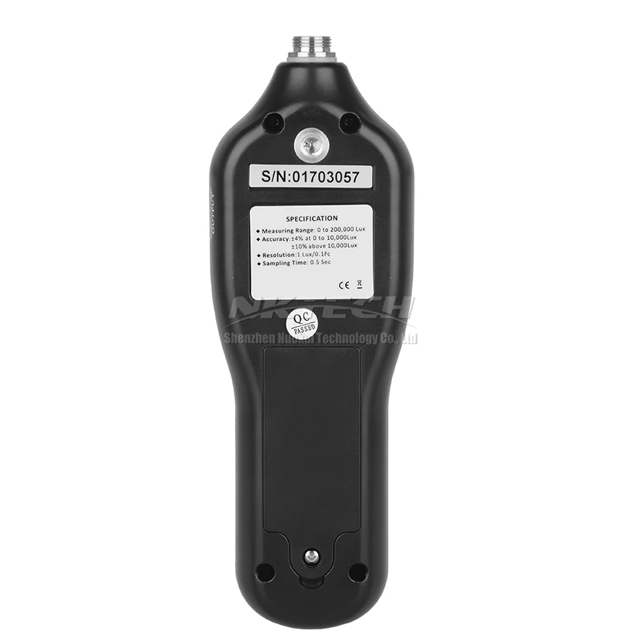 NKTECH NK-W2 Автоматический Цифровой Люксметр FC светильник USB Регистратор люкс-метр ПК записывает подсветку подсветки автоматический тестер 0,1-200000Lux