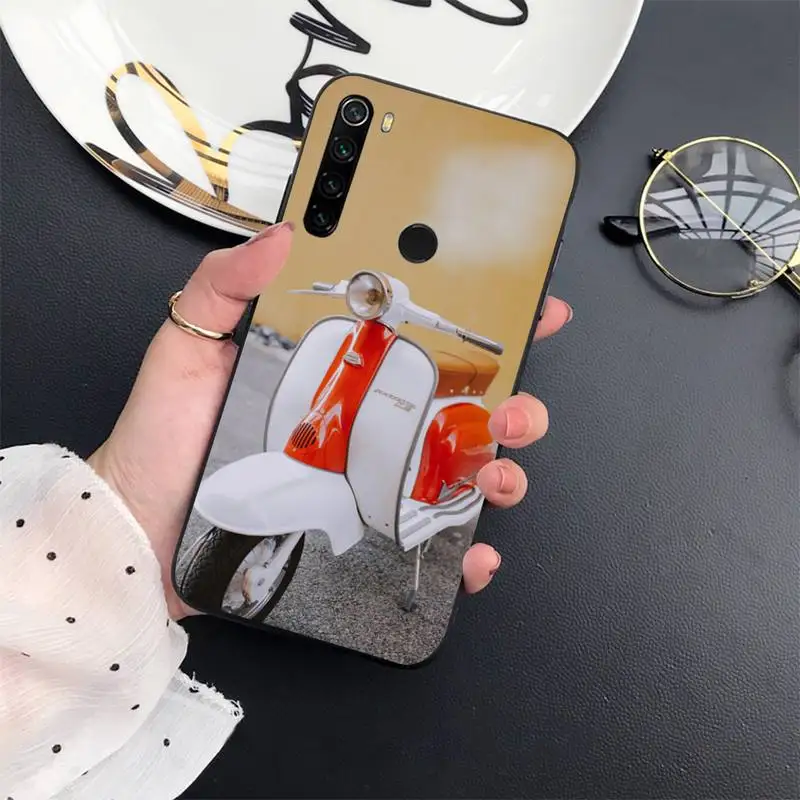 

Vespa Motorcycle Scooter Phone Case For Xiaomi Redmi 7 8 9t a3Pro 9se k20 mi8 max3 lite 9 note 9s 10 pro