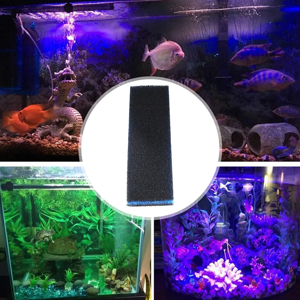 Биохимический фильтр скиммер пенопластовый аквариумный рыболовный пруд черный