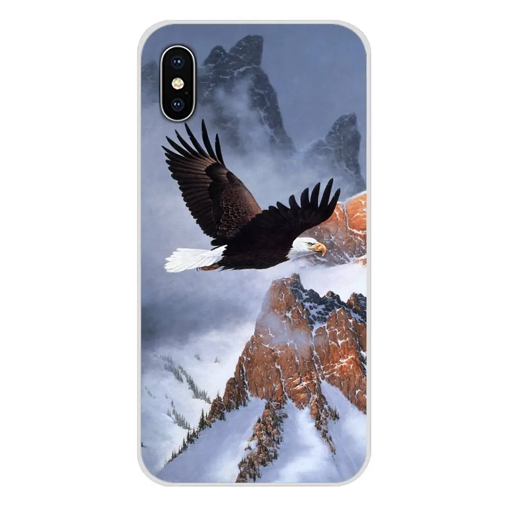 Аксессуары чехлы для телефонов Xiaomi Redmi 4A S2 Note 3 3S 4 4X5 Plus 6 7 6A Pro Pocophone F1 Bald Eagle in Flight |